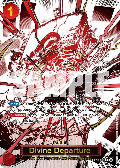 Image for Divine Departure (Parallel) (OP10-019) (Foil) [Royal Blood] - One Piece Card Game