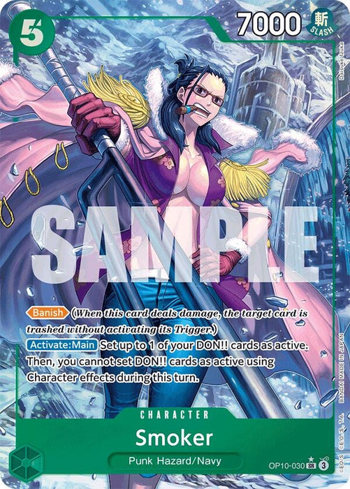 Smoker (030) (Parallel) (OP10-030) (Foil) [Royal Blood]
