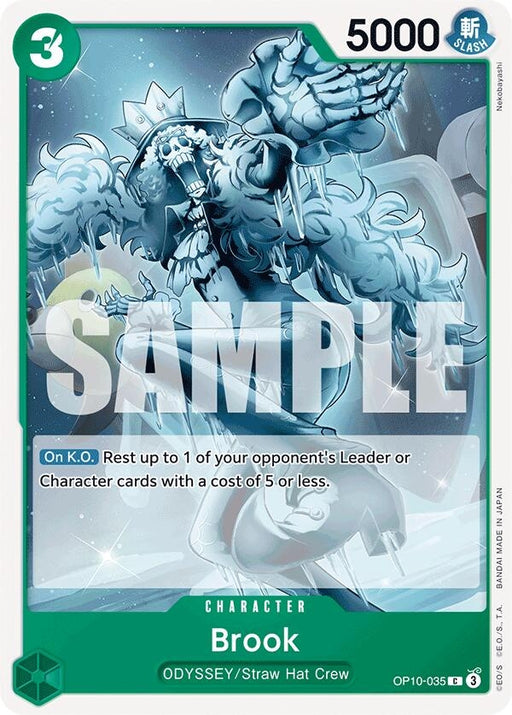 Image for Brook (035) (OP10-035) [Royal Blood] - One Piece Card Game