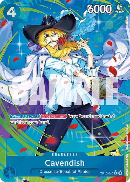Cavendish (045) (Parallel) (OP10-045) (Foil) [Royal Blood]