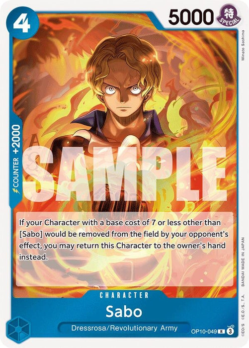 Image for Sabo (OP10-049) (Foil) [Royal Blood] - One Piece Card Game