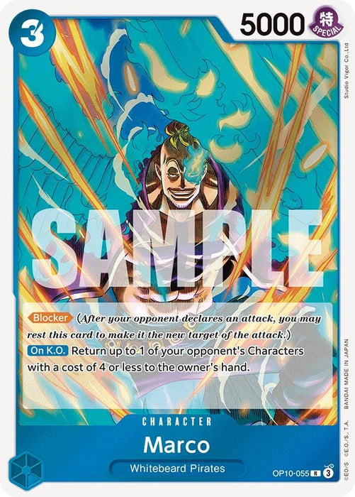 Image for Marco (OP10-055) (Foil) [Royal Blood] - One Piece Card Game