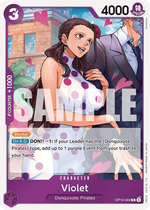 Violet (OP10-062) (Foil) [Royal Blood]