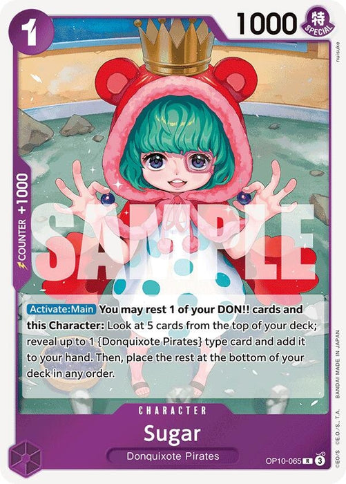 Image for Sugar (065) (OP10-065) (Foil) [Royal Blood] - One Piece Card Game