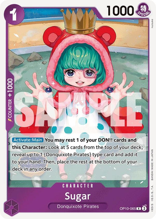 Image for Sugar (065) (OP10-065) (Foil) [Royal Blood] - One Piece Card Game
