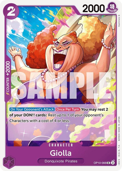 Image for Giolla (OP10-066) [Royal Blood] - One Piece Card Game