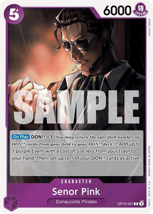 Senor Pink (OP10-067) (Foil) [Royal Blood]