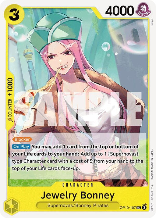 Image for Jewelry Bonney (OP10-107) [Royal Blood] - One Piece Card Game