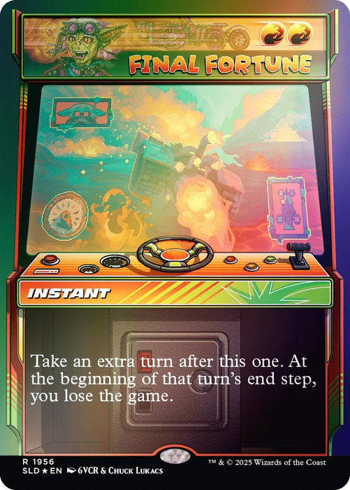 Image for Final Fortune (Rainbow Foil) (1956) (Foil) [Secret Lair Drop Series] - Magic: The Gathering