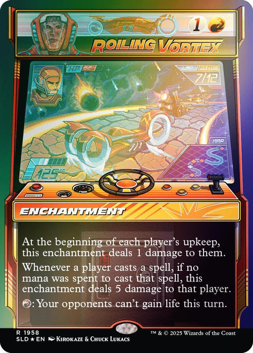Image for Roiling Vortex (Rainbow Foil) (1958) (Foil) [Secret Lair Drop Series] - Magic: The Gathering