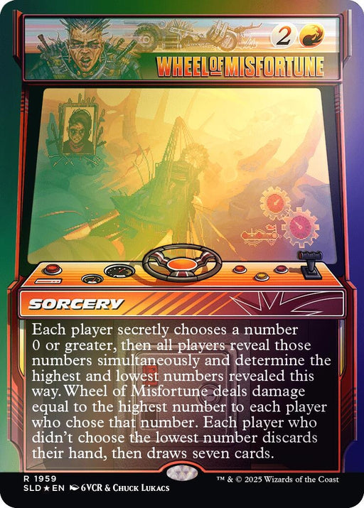 Image for Wheel of Misfortune (1959) (Rainbow Foil) (1959) (Foil) [Secret Lair Drop Series] - Magic: The Gathering