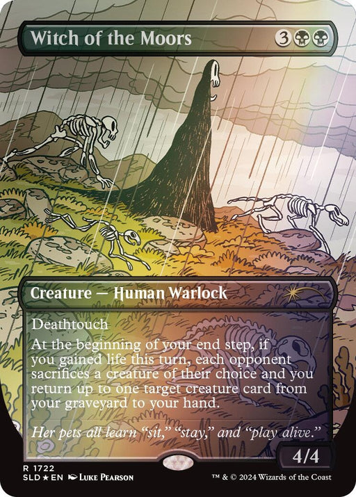 Image for Witch of the Moors (Rainbow Foil) (1722) (Foil) [Secret Lair Drop Series] - Magic: The Gathering