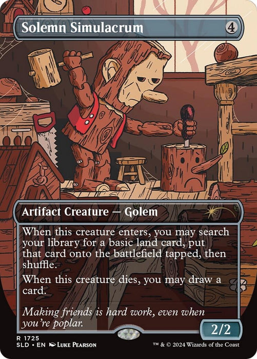 Image for Solemn Simulacrum (1725) (1725) [Secret Lair Drop Series] - Magic: The Gathering