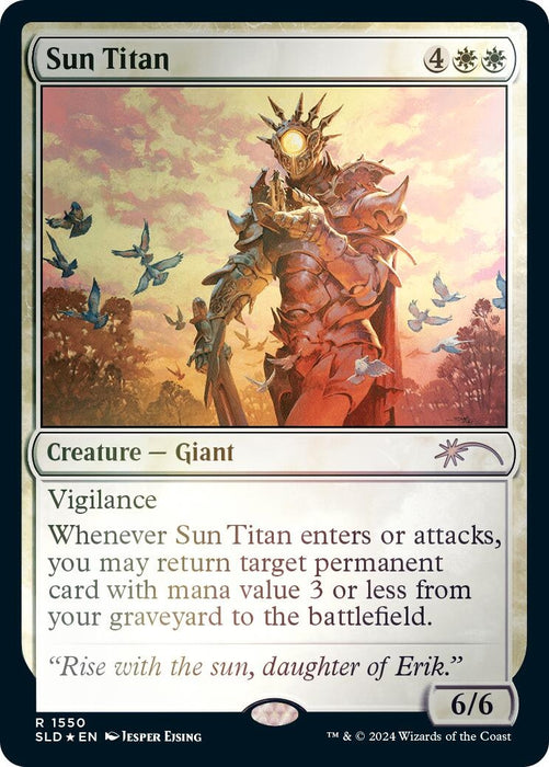 Image for Sun Titan (Rainbow Foil) (1550) (Foil) [Secret Lair Drop Series] - Magic: The Gathering