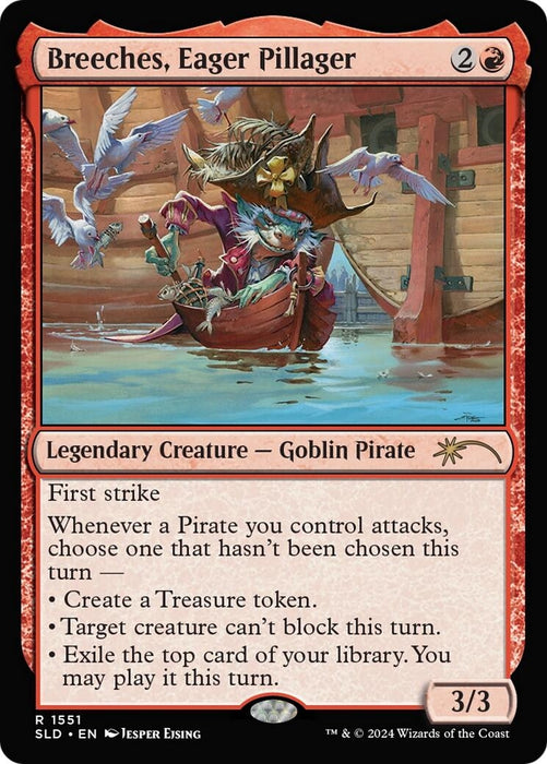 Image for Breeches, Eager Pillager (1551) [Secret Lair Drop Series] - Magic: The Gathering