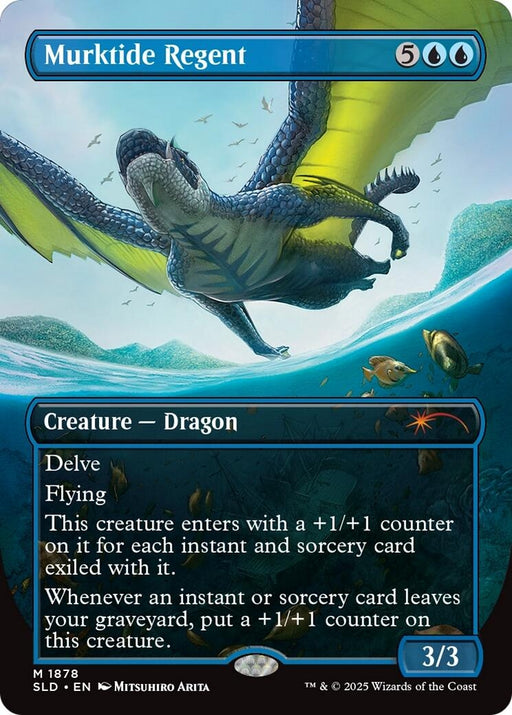 Image for Murktide Regent (1878) [Secret Lair Drop Series] - Magic: The Gathering