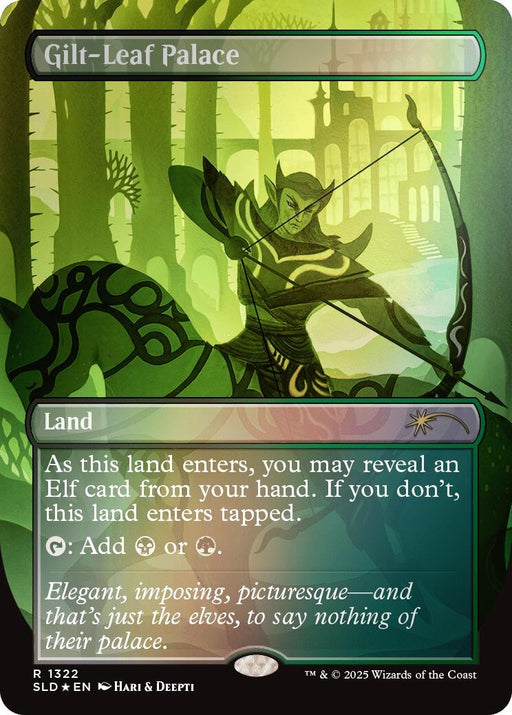 Image for Gilt-Leaf Palace (Rainbow Foil) (1322) (Foil) [Secret Lair Drop Series] - Magic: The Gathering