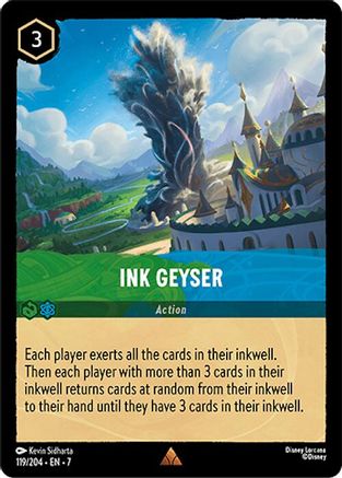 Ink Geyser (119/204)  [Archazia’s Island]