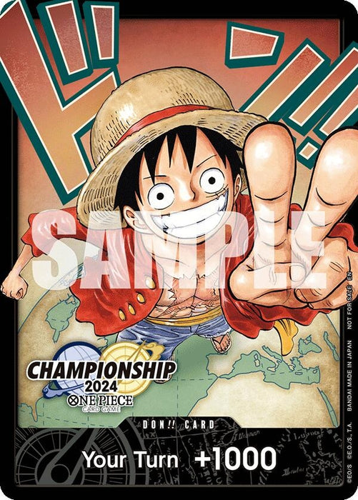 Image for DON!! Card (Championship 2024 World Final) [One Piece Promotion Cards] - One Piece Card Game