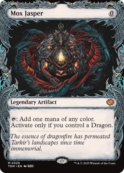 Image for Mox Jasper (Showcase) (325) (Foil) [Tarkir: Dragonstorm] - Magic: The Gathering