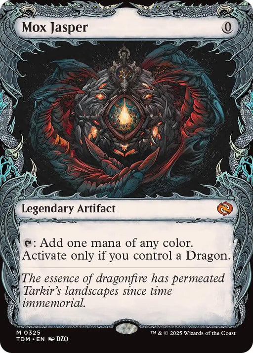 Image for Mox Jasper (Showcase) (325) (Foil) [Tarkir: Dragonstorm] - Magic: The Gathering