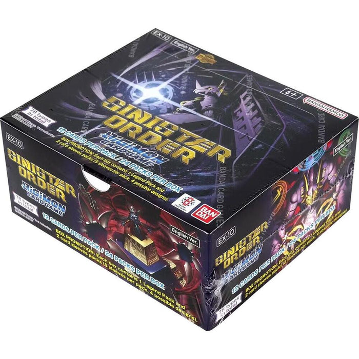 Digimon CG EX10 Sinister Order Extra Booster Box (Cyber Monday Deal)
