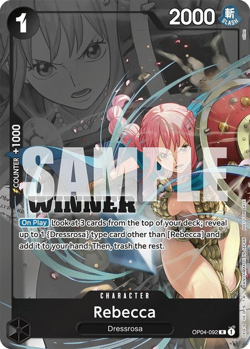 Rebecca (Winner Pack 2025 Vol. 2) (OP04-092) (Foil) [One Piece Promotion Cards]