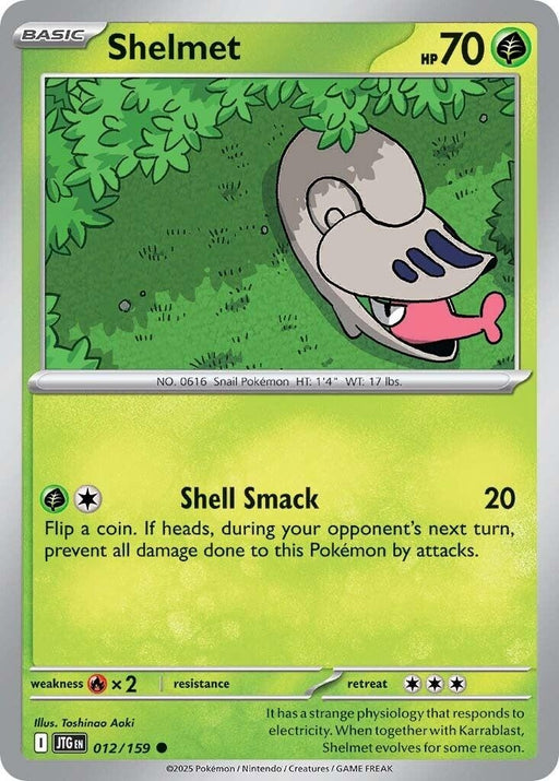 Image for Shelmet (012/159) [SV09: Journey Together] - Pokemon