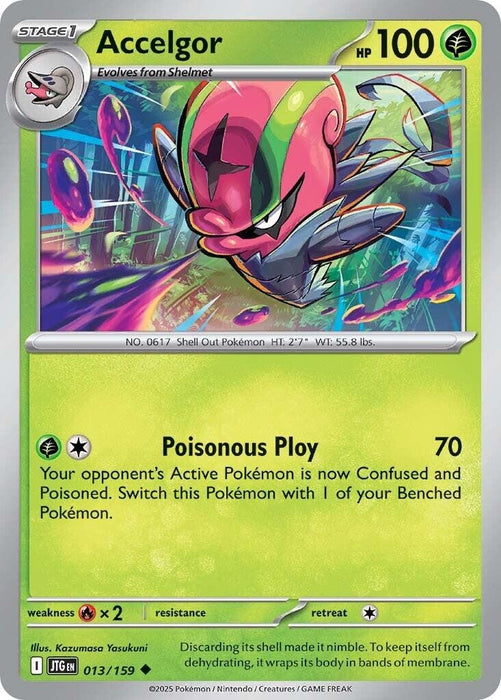Image for Accelgor (013/159) [SV09: Journey Together] - Pokemon