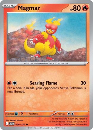 Magmar 020/159 (20)  [SV09: Journey Together]