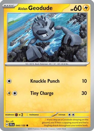 Alolan Geodude (044/159) [SV09: Journey Together]
