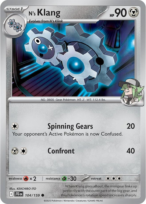 Image for N's Klang (104/159) (Reverse Holofoil) [SV09: Journey Together] - Pokemon
