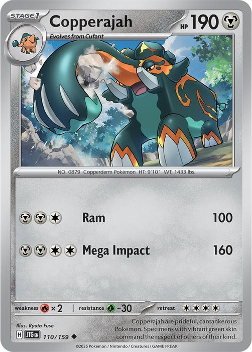 Image for Copperajah (110/159) (Reverse Holofoil) [SV09: Journey Together] - Pokemon