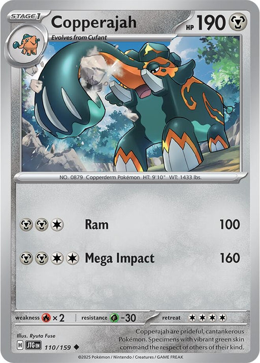 Image for Copperajah (110/159) (Reverse Holofoil) [SV09: Journey Together] - Pokemon