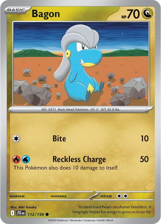 Image for Bagon (112/159) [SV09: Journey Together] - Pokemon