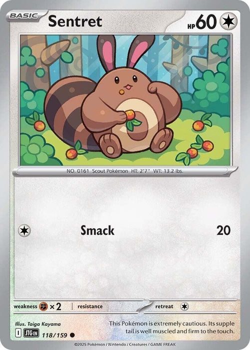 Image for Sentret (118/159) [SV09: Journey Together] - Pokemon