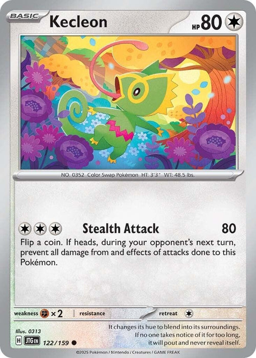 Image for Kecleon (122/159) [SV09: Journey Together] - Pokemon