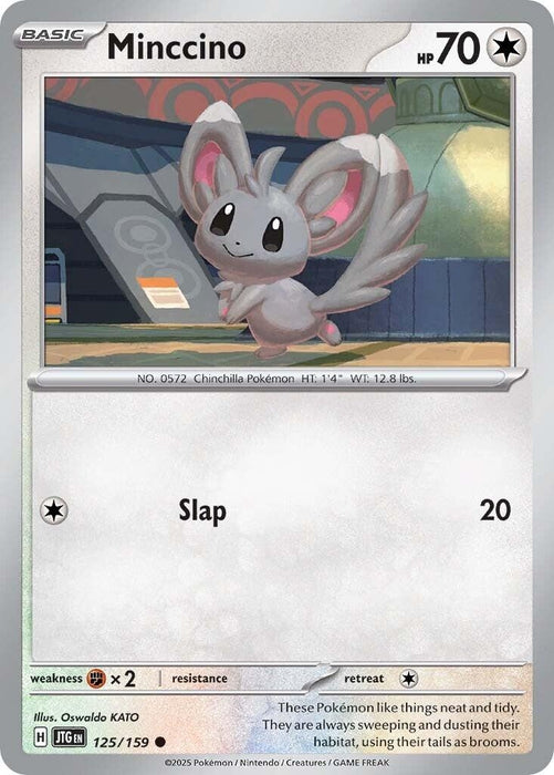 Image for Minccino (125/159) (Reverse Holofoil) [SV09: Journey Together] - Pokemon
