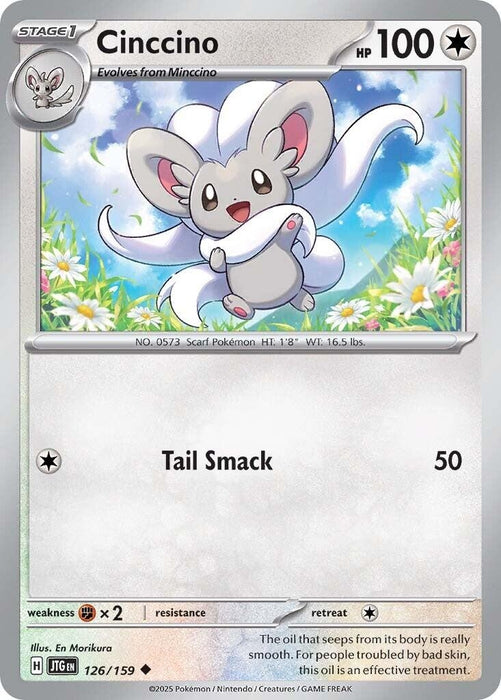 Image for Cinccino (126/159) [SV09: Journey Together] - Pokemon