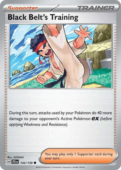 Image for Black Belt's Training (143/159) [SV09: Journey Together] - Pokemon