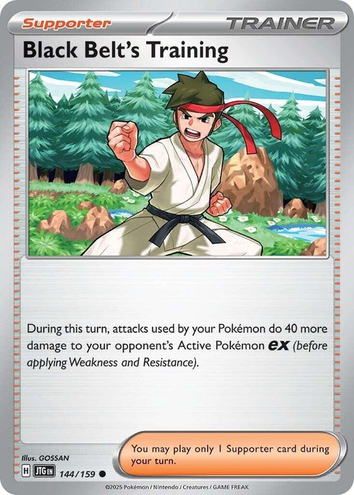 Image for Black Belt's Training (144/159) [SV09: Journey Together] - Pokemon