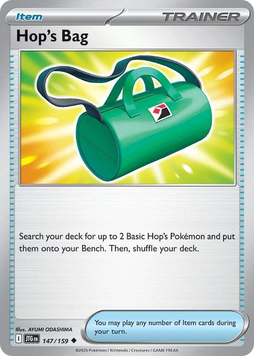 Image for Hop's Bag (147/159) (Reverse Holofoil) [SV09: Journey Together] - Pokemon