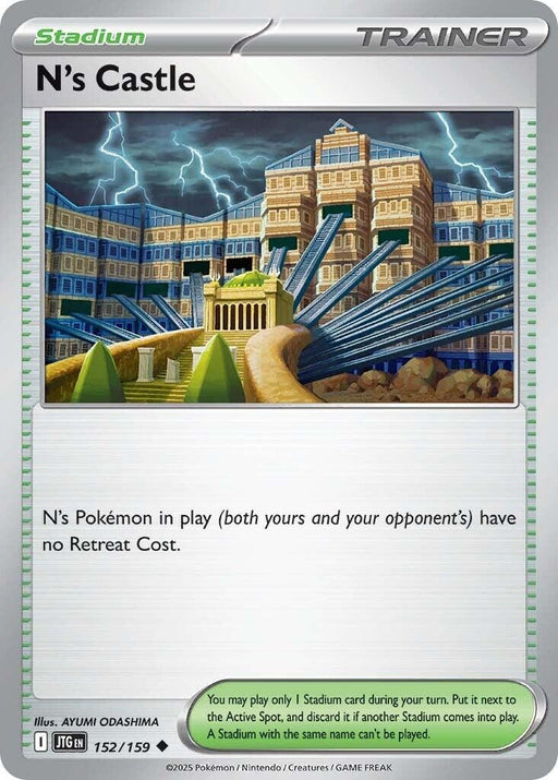 Image for N's Castle (152/159) (Reverse Holofoil) [SV09: Journey Together] - Pokemon