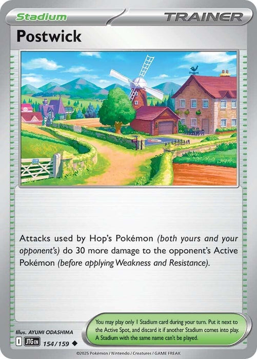 Image for Postwick (154/159) (Reverse Holofoil) [SV09: Journey Together] - Pokemon