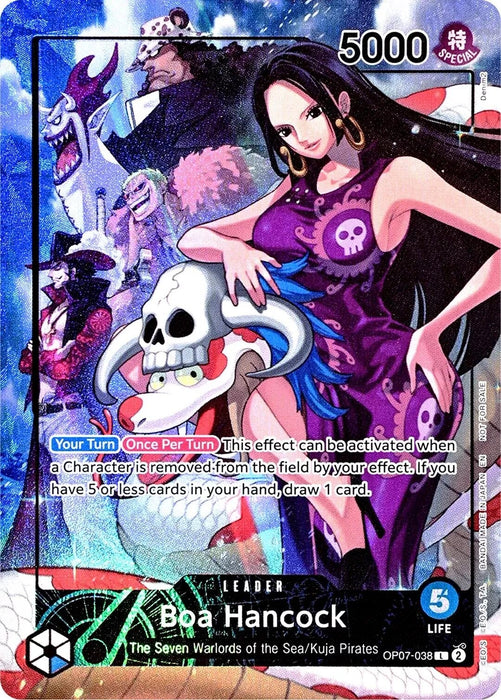 Boa Hancock (2025 PSA Magazine Promo) (OP07-038) (Foil) [One Piece Promotion Cards]