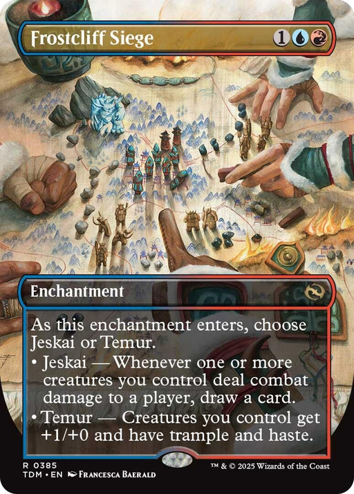 Image for Frostcliff Siege (Borderless) (385) [Tarkir: Dragonstorm] - Magic: The Gathering