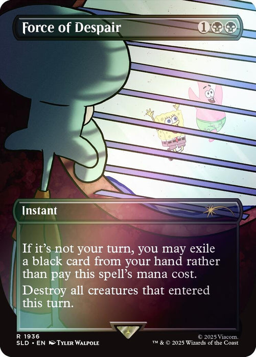 Image for Force of Despair (Rainbow Foil) (1936) (Foil) [Secret Lair Drop Series] - Magic: The Gathering