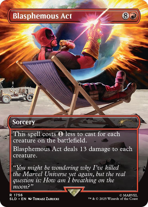 Image for Blasphemous Act (1756) (1756) [Secret Lair Drop Series] - Magic: The Gathering