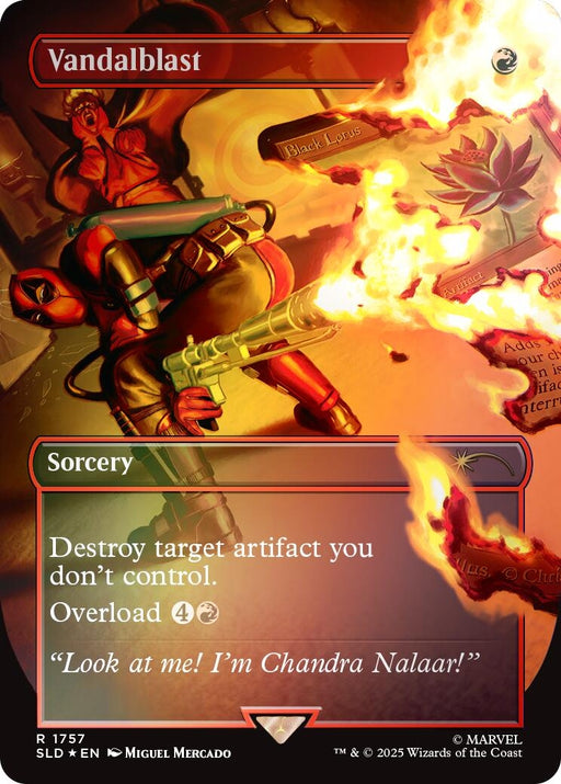 Image for Vandalblast (1757) (Rainbow Foil) (1757) (Foil) [Secret Lair Drop Series] - Magic: The Gathering
