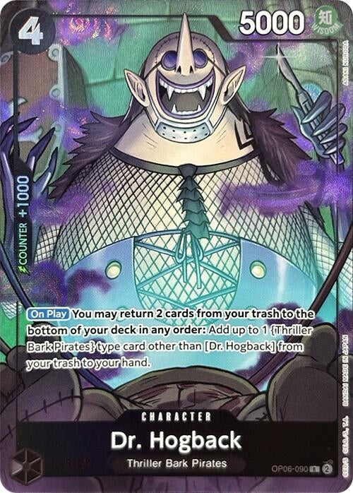 Image for Dr. Hogback (Premium Card Collection -Best Selection Vol. 3-) (OP06-090) (Foil) [One Piece Promotion Cards] - One Piece Card Game